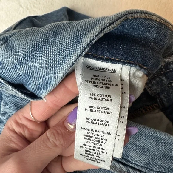 Good American straight leg jeans - Picture 4 of 5